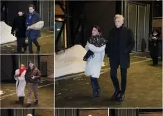 FOTO: Zatleri, Daudziņi, Lelde Ceriņa un Džilindžers ar jauno mūzu Jaunajā Rīgas teātrī dodas novērtēt Ādolfa Šapiro iestudēto "Donu Kihotu"