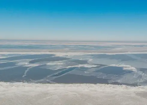 Aizsalušais Rīgas jūras līcis