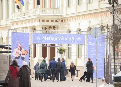 Meteņu svinēšana Vecrīgā (2026. gada 21. februāris)