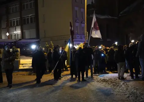 Atbalsta gājiens Ukrainai