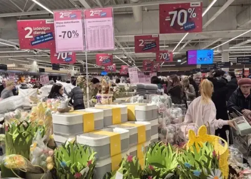 "Maxima" plaukti tiek strauji iztukšoti