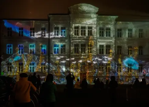 Maģiskā gaismas pastaiga Liepājā